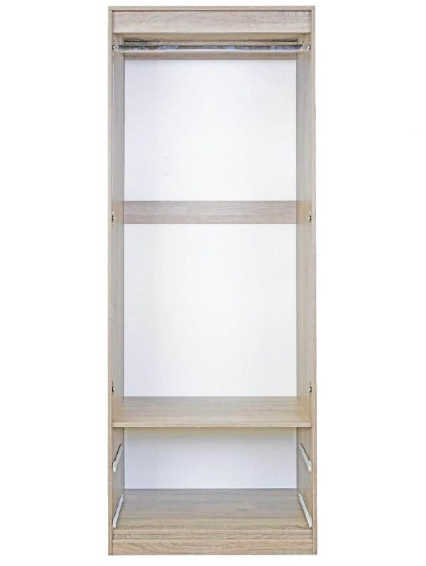 buy halton ready assembled 2 drawer 2 door wardrobe 5f62dc7842c8e