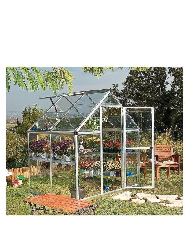 buy harmony 6 x 4ft greenhouse silver 5f51d3e2b6aa9
