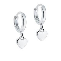 buy harrie tiny heart huggie earrings silver 5f60ee961f8a0