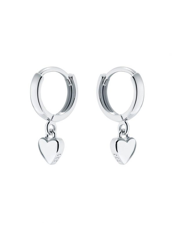 buy harrie tiny heart huggie earrings silver 5f60ee9bb072d