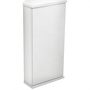 buy luna hi gloss corner bathroom wall cabinet white 5f570f4974235
