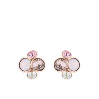 buy lynda jewel cluster stud earrings rose gold 5f5662e42c7af