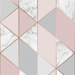 buy marble blush geo wallpaper 5f5db7db388d8