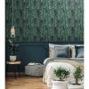 buy palm leaves green wallpaper 5f5db7be69da9