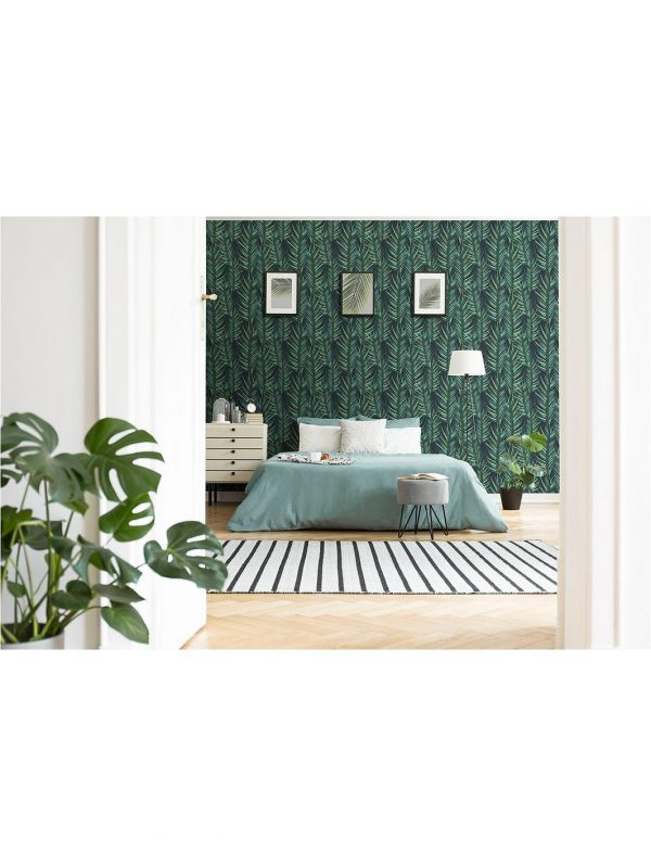 buy palm leaves green wallpaper 5f5db7bf82f1c