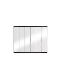 buy prague mirror 6 door wardrobe 5f51b97772fe6