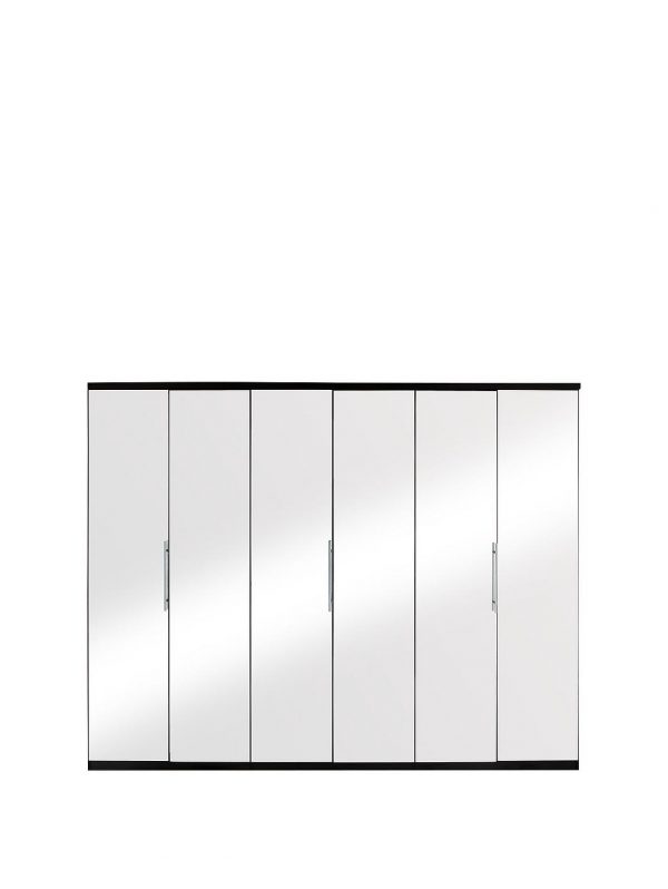 buy prague mirror 6 door wardrobe 5f51b97dea9a5