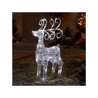 buy spun acrylic light up standing reindeer outdoor christmas decoration 5f51d4796ccbb