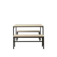 buy telford dining table with 2 benches 5f50a6cbc3196