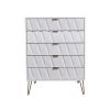 buy versailles ready assembled 5 drawer chest 5f62de8ad0e25