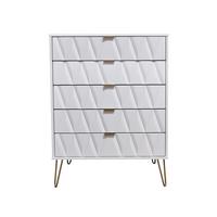 buy versailles ready assembled 5 drawer chest 5f62de8ad0e25