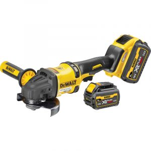 selling dewalt 54v xr flexvolt high power 125mm angle grinder 2 x 6 0ah 5f61b4de44ad2