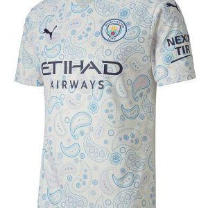 selling manchester city third short sleeved shirt white 5f4deb237a6e4