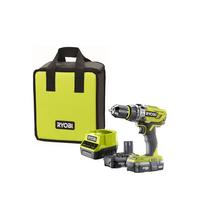 selling r18pd31 213s 18v one cordless compact combi drill starter kit 2 x 1 3ah 5f4f38c84d3f0