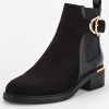 special sale foxhill buckle ankle boots black 5f59b85e6b146