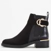 special sale foxhill buckle ankle boots black 5f59b863a7c95