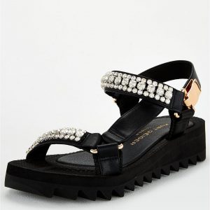 special sale orion 2 flat sandal black 5f507cdb03663