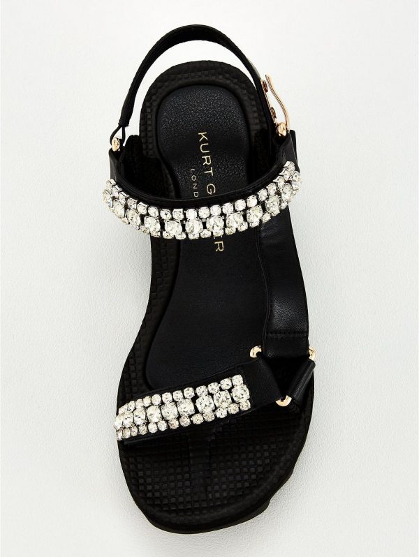special sale orion 2 flat sandal black 5f507cdd77e77