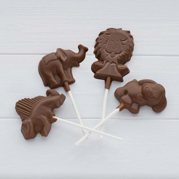buy cocoba belgian milk chocolate animal lollipops 15 x 20g 5f9d6ed492f46