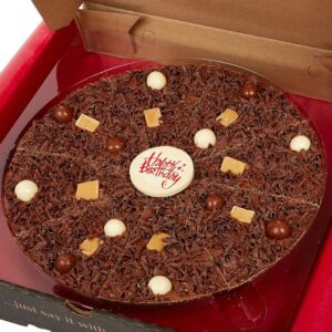 buy the gourmet chocolate pizza company happy birthday pizza 10 inches 5f9d70ffab703