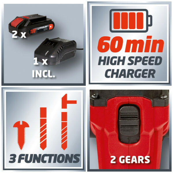 selling einhell tc cd18 2li 18v li ion cordless combi drill 2 x 1 5ah 5fa0f7ccad75f