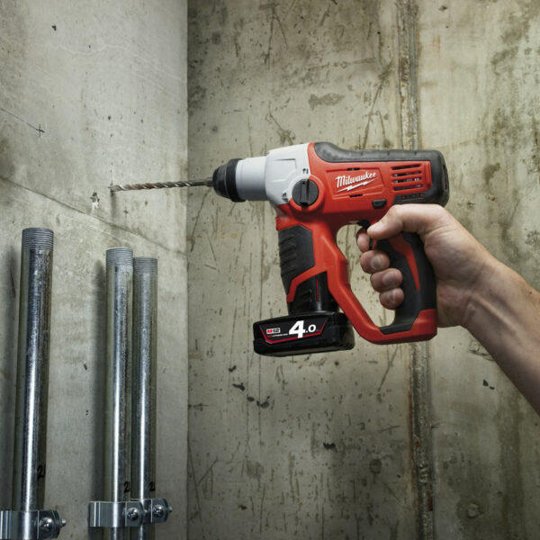 selling milwaukee m12h 12v li ion cordless compact sds 2 mode hammer drill 2 x 4 0ah 5fa0f9a164bdb