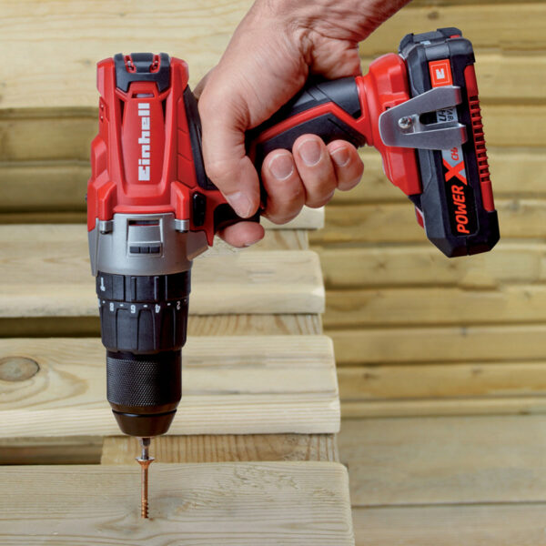 selling einhell pxc 18v cordless combi drill impact driver twin pack 2 x 2 0ah 5fe6d75a9ed7c