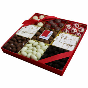 buy rita farhi luxury chocolate almond truffles nougat selection tray 1 056kg 5feed43faee49