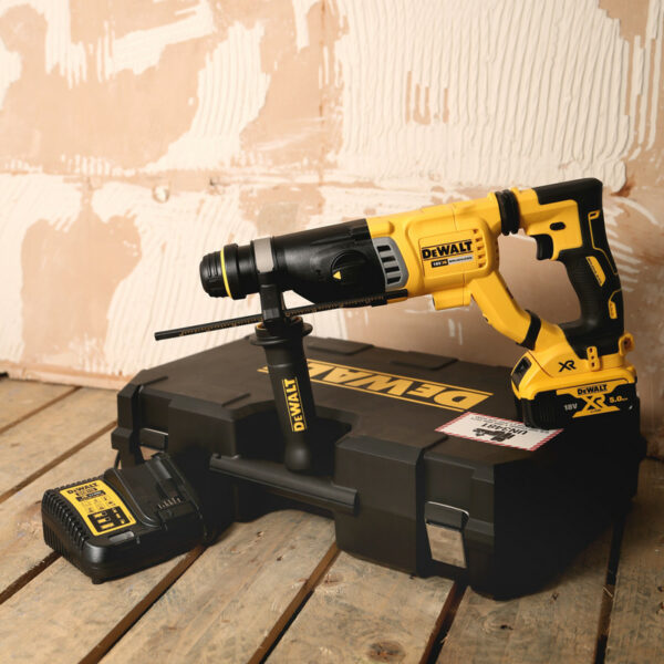 selling dewalt 18v xr brushless sds plus rotary hammer 2 x 5 0ah 5ff557ede1a7a
